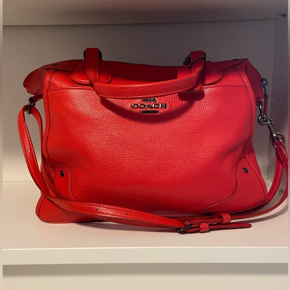 Vintage Orange/Red Bag